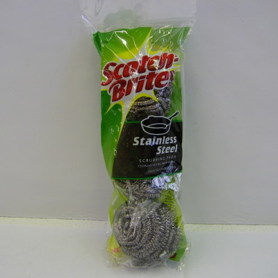 SCRUB PADS STAINLESS 3 PK -  Gulf Port, MS 
