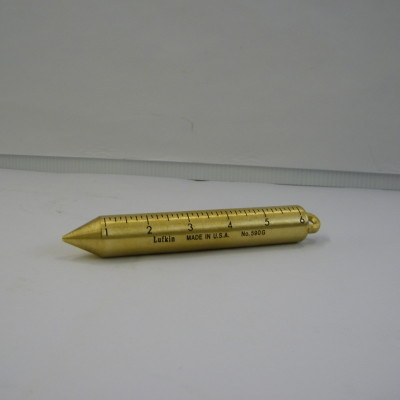 PLUMB BOB OIL GAUGING BRASS -  Pascagoula, MS 